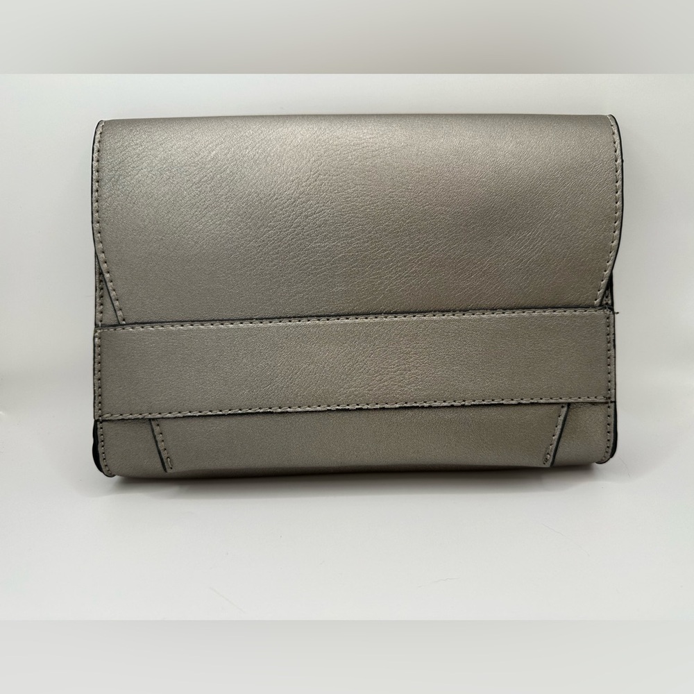 Silver envelope purse